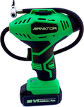 18-Volt Lithium-Ion Cordless Inflator with Gauge, Battery & Charger, 20in Air Hose (9 PC Kit) Pack of 2 Y76990