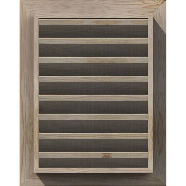 Unfinished Functional Vertical Gable Vent H891770