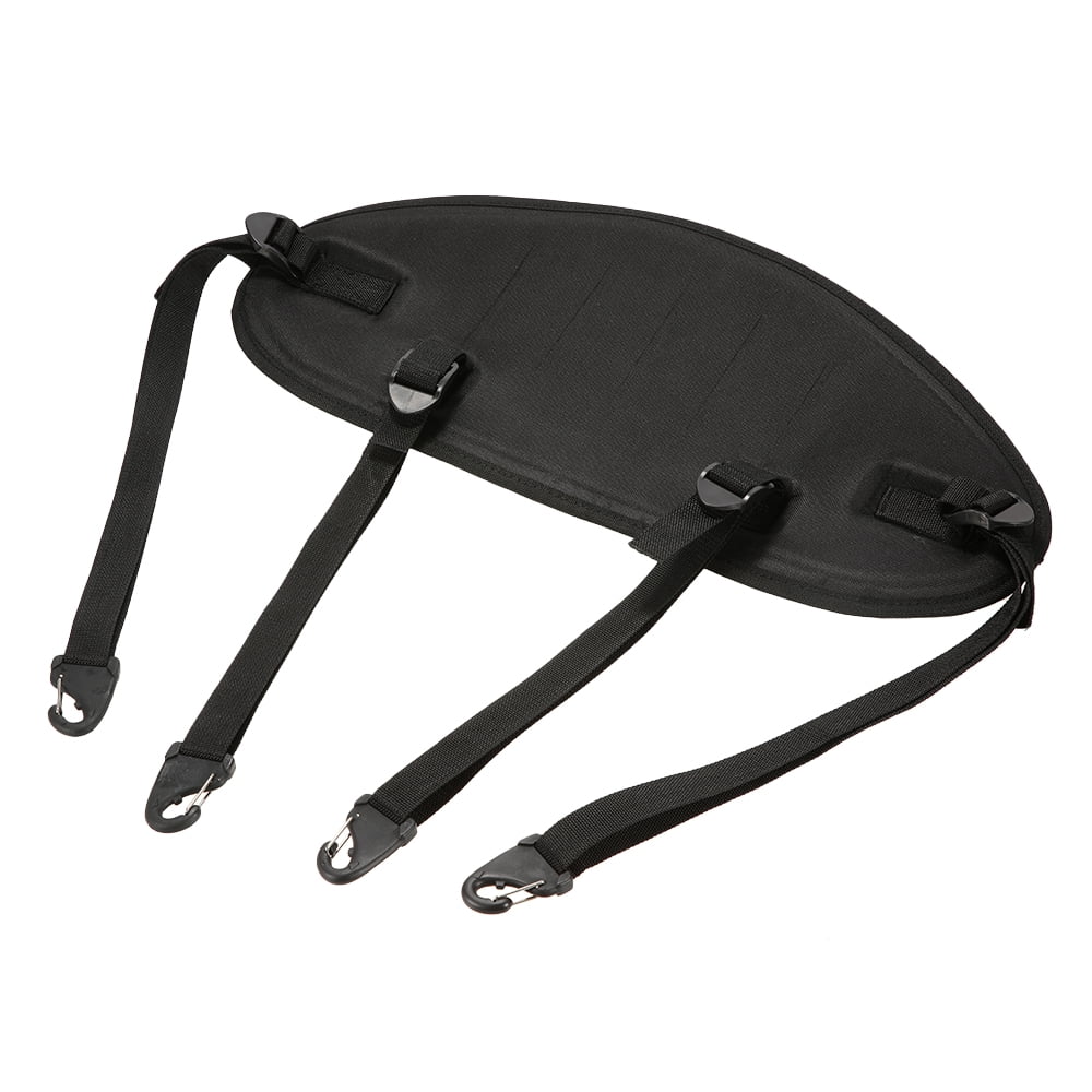 Adjustable Kayak Seat Backrest Support Pad Black A2521