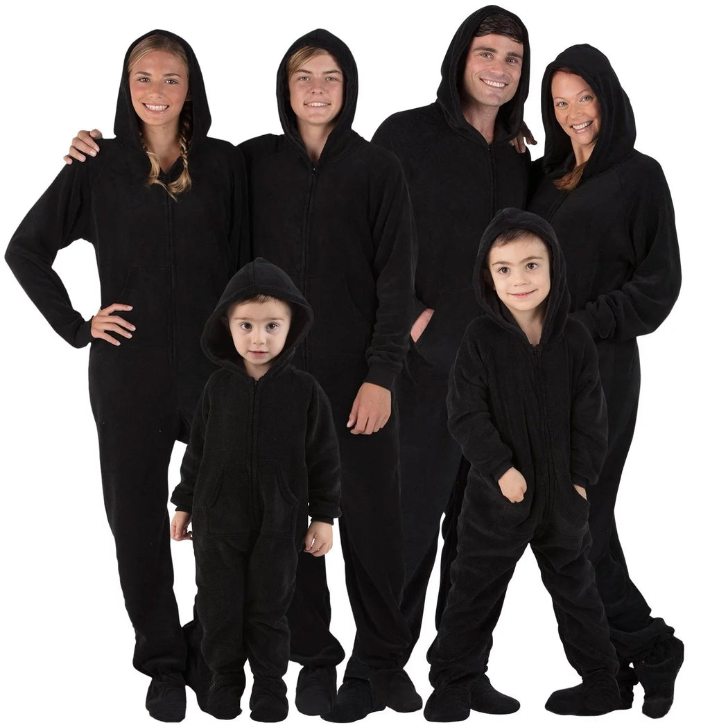 Footed Pajamas Hoodie One Pieces G5494
