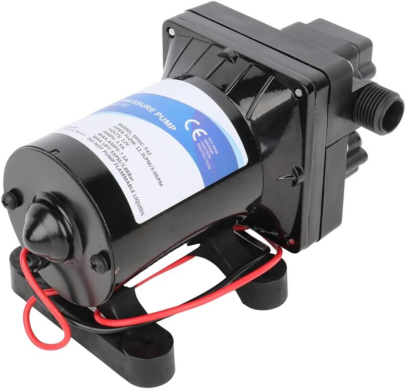 12V 3.0GPM RV Water Pump with Strainer V4598
