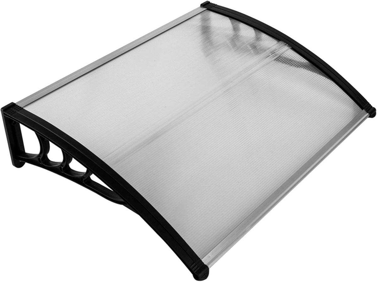 White Polycarbonate Door Canopy 120 x 40 V943938