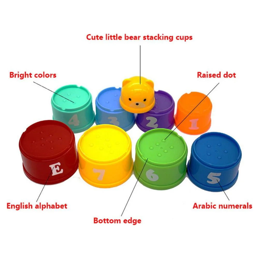 Stacking Toys, Nesting Stack Cups for Toddlers N620227