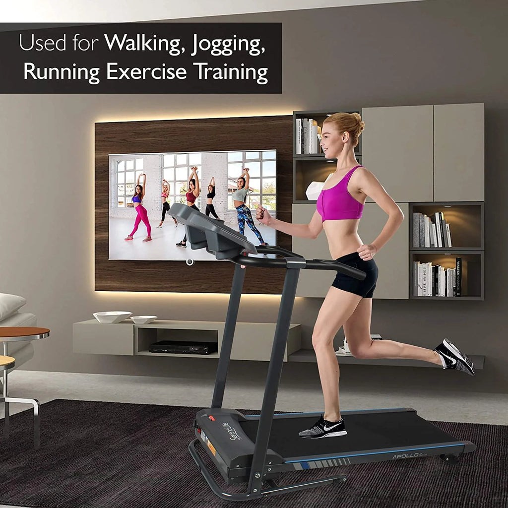 Foldable Cardio Exercise Machine with LCD G2174