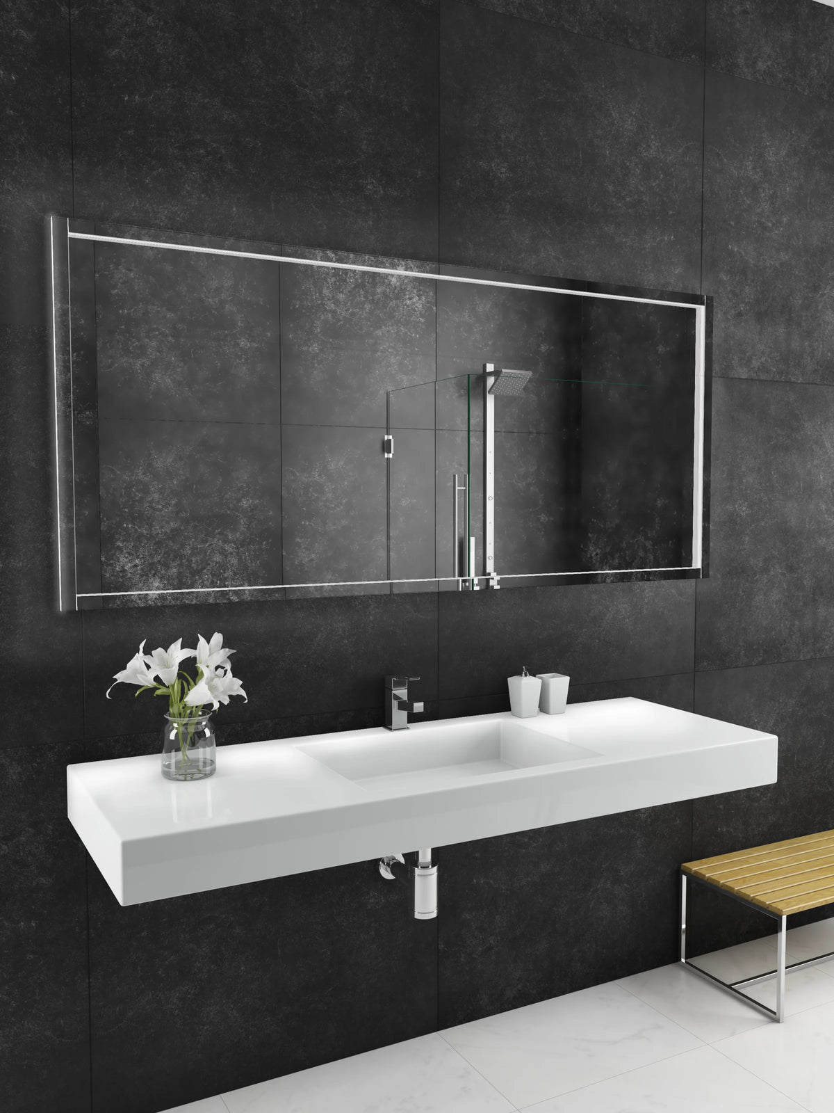 70 x 32 LED Lighted Mirror C183
