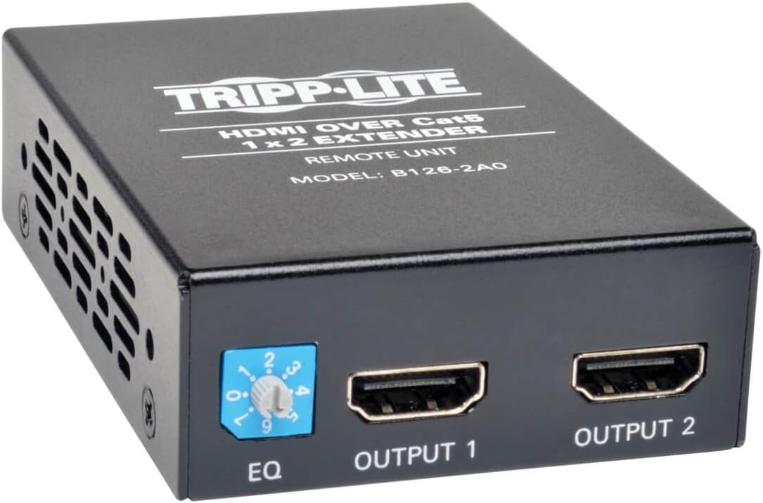 4x4 HDMI Over Cat5 / Cat6 Matrix Splitter Switch, 1920x1200 1080p at 60Hz, Black I14602