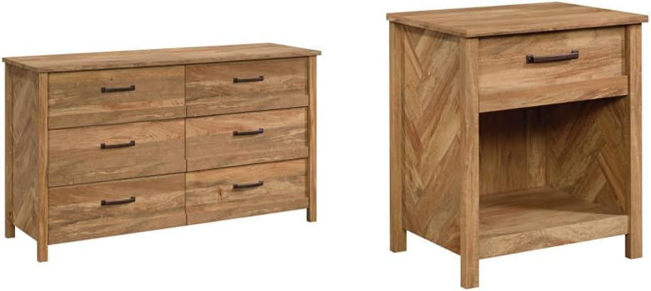 Dresser and Nightstand, Sindoori Mango Finish V506818
