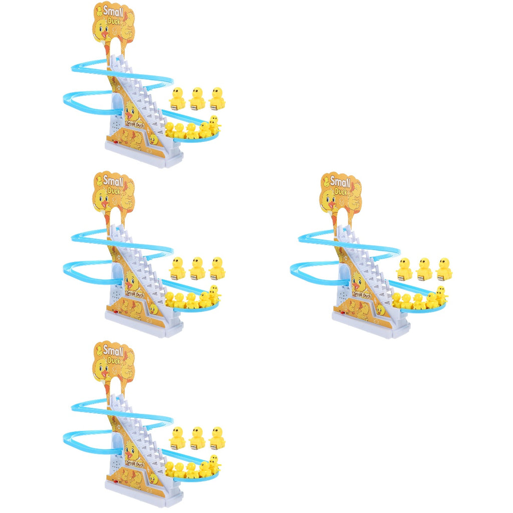 Stair Climbing Toy Roller Coaster 4 Sets Slide Childrens Toys B830617