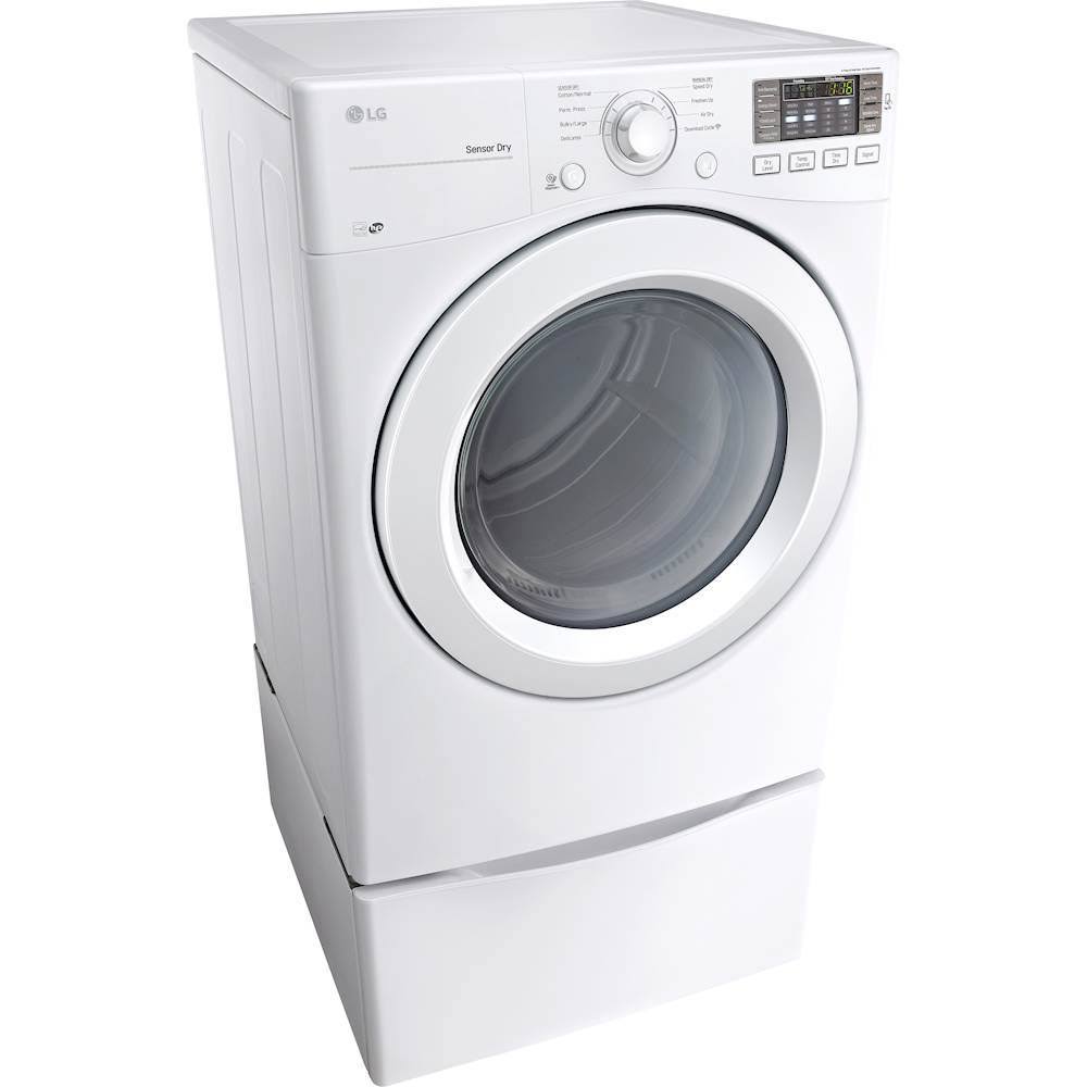 White Front-Loading Gas Dryer P425