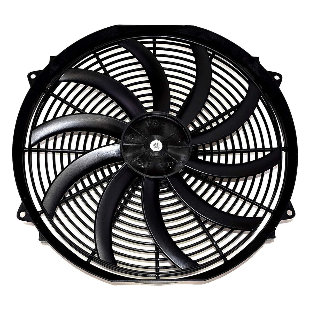 Electric Radiator Cooling Fan 16 Inches 12V 3000 CFM Black Pack of 2 M304